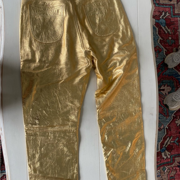 Metallic gold pants - Picture 7 of 7